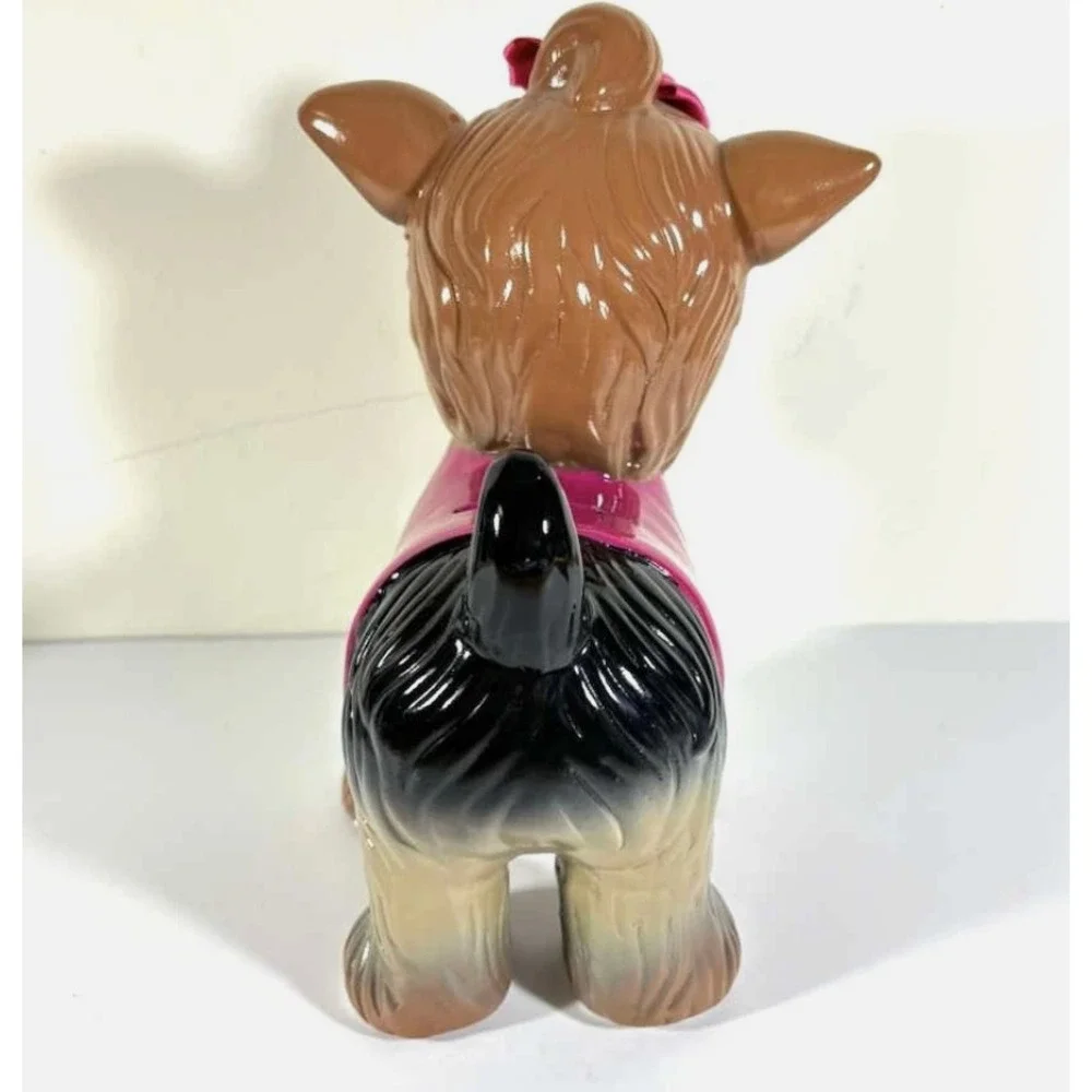 JoJo Siwa BOW-BOW Yorkie DOG Puppy Piggy Coin CERAMIC BANK 9